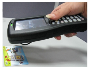 2D Barcode Mobile Handheld Mobile Reader with GPRS+HF RFID (13.56MHz)
